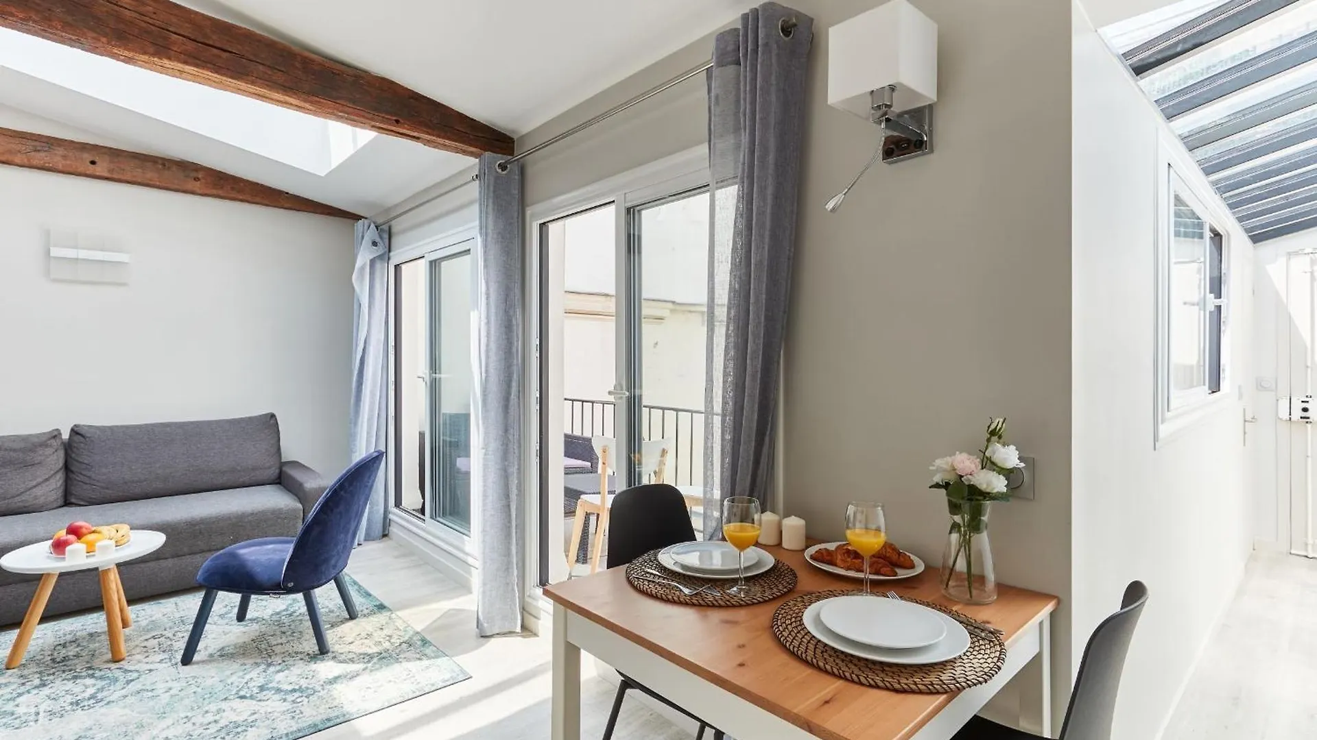Jardin And Balcony 1br Apartman *
